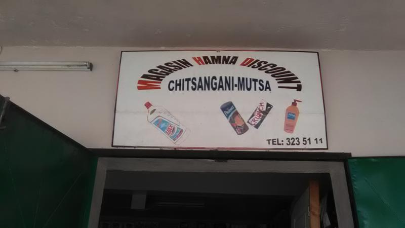 MAGASIN HAMNA DISCOUNT CHITSANGANI-MUTSA