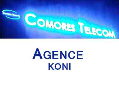 AGENCE COMORES TELECOM KONI